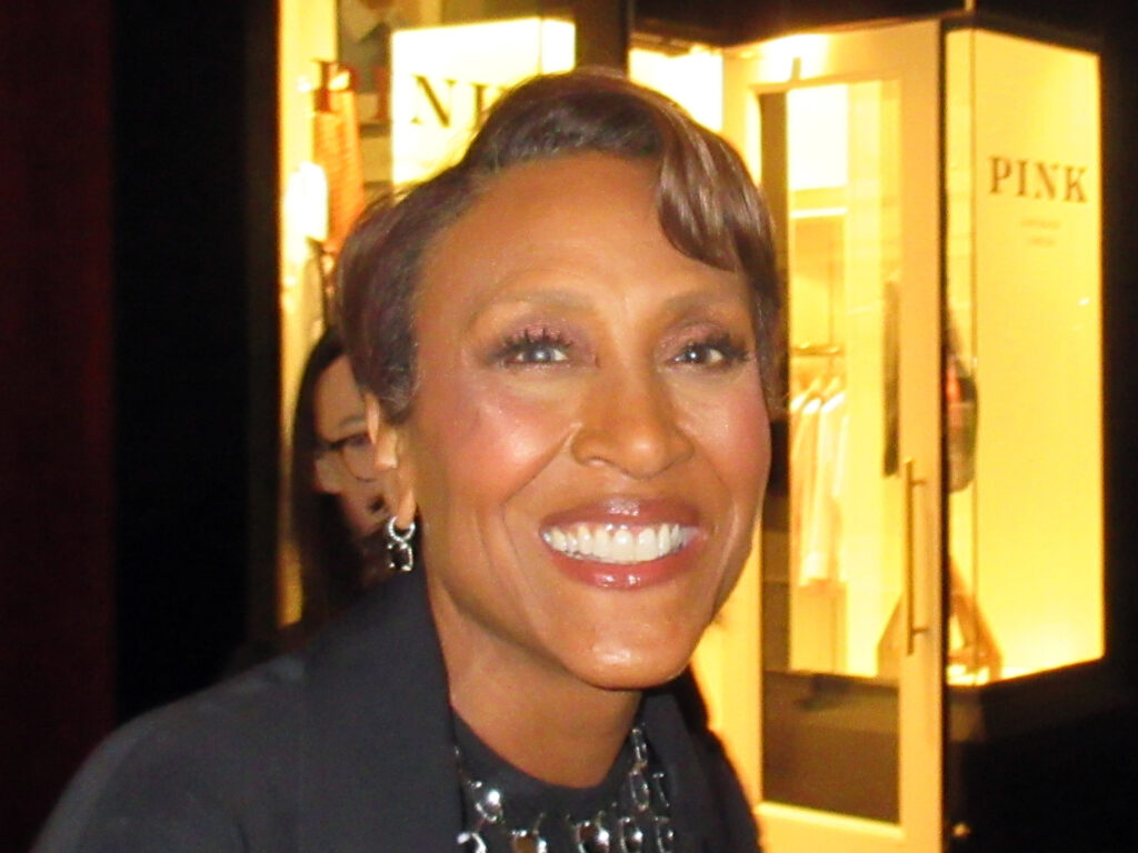 Robin Roberts and Amber Laign