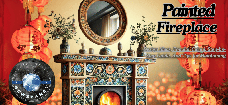 Painted Fireplace: A Guide for Its Benefits, Design Ideas, Popular Colors, Step-by-Step Guide, And Tips for Maintaining