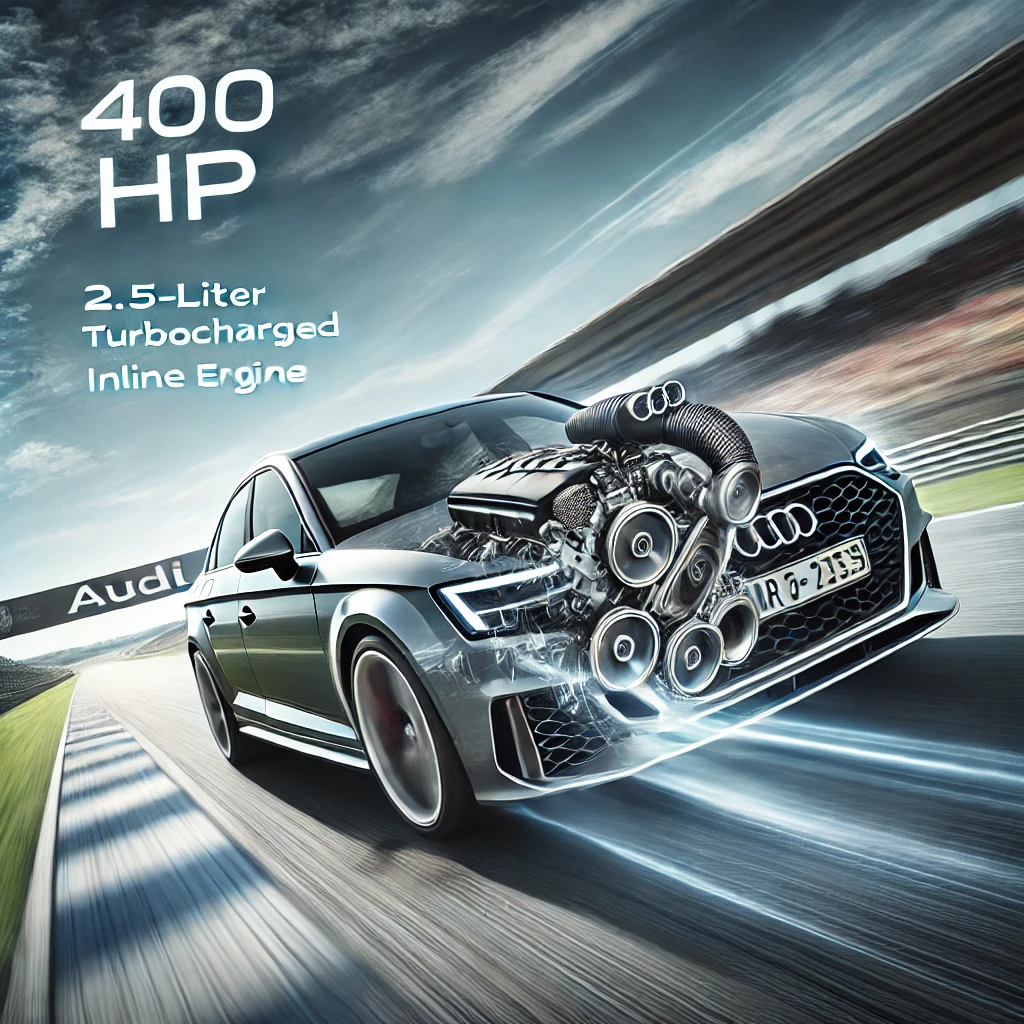 2018 Audi RS3 Engine Performance on Racetrack