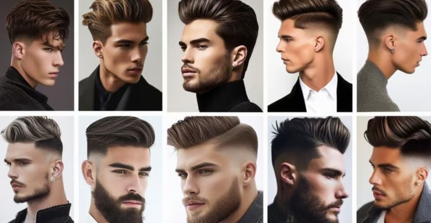 Mid-length Haircut for Men