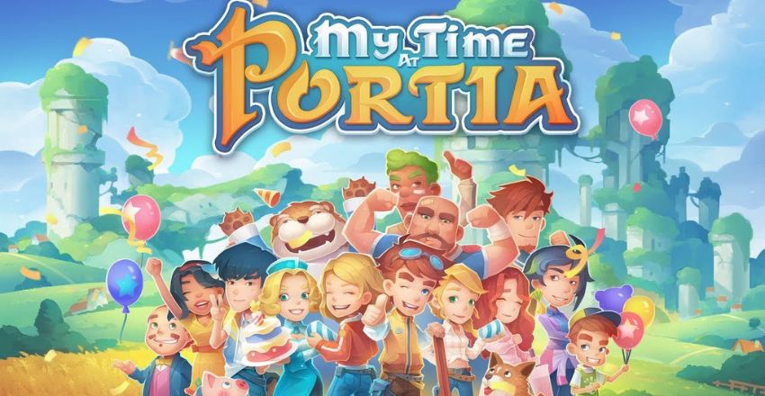 My Time at Portia gameplay