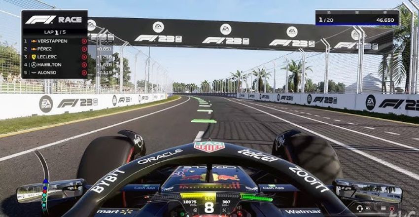 F1 23 gameplay