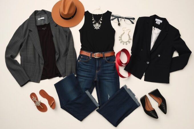 Styling baggy jeans